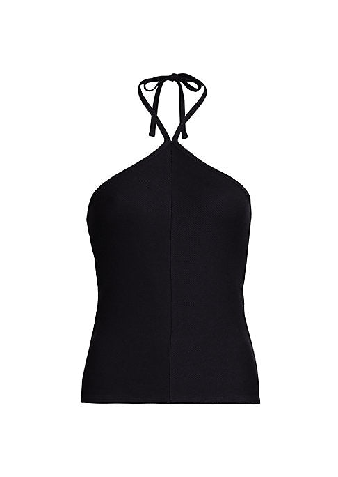 Classic Ribbed Halter Top