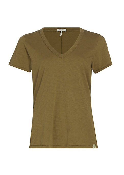 V-Neck Cotton Tee