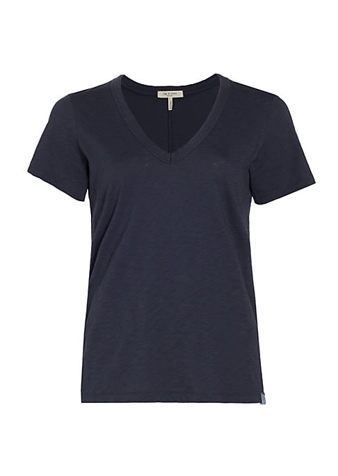Relaxed Pima V-Shirt