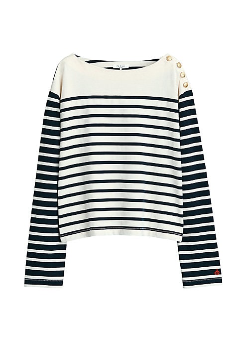Chic Bateau Long Sleeve Top
