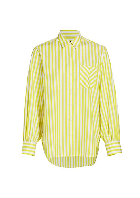 Striped Oversized Cotton Top