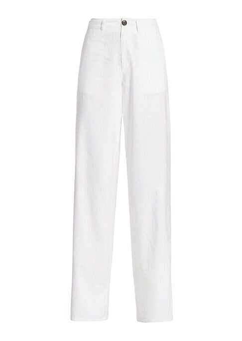 Breezy Linen Wide Pants