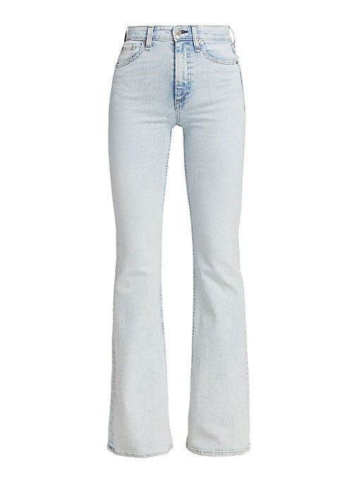 Chic Flare High-Waisted Jeans