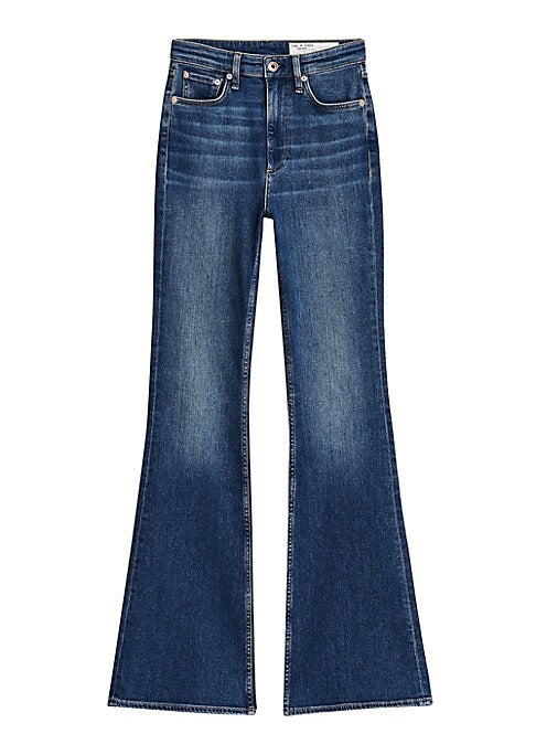 Flare-Up Denim Trousers