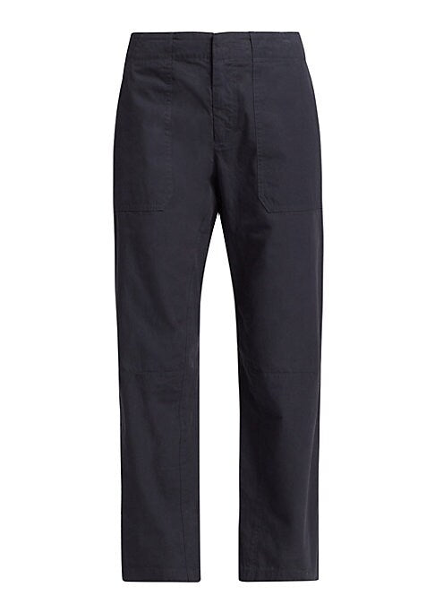 Cropped Utility Trousers