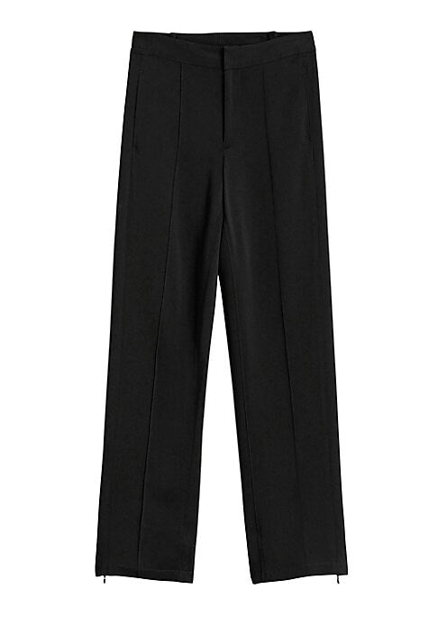 Sleek Crepe Trousers
