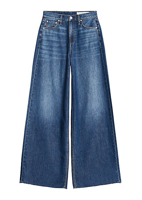 Lightweight Oversized Wide Jeans