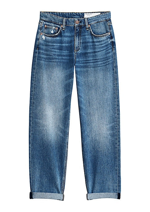 Cropped Baggy Denim Jeans