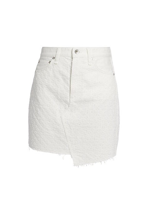 Asymmetric Cotton Skirt