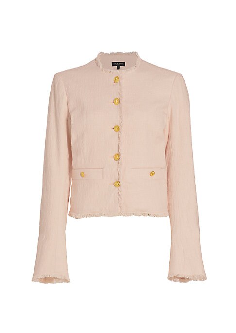 Fringe Chic Tweed Jacket