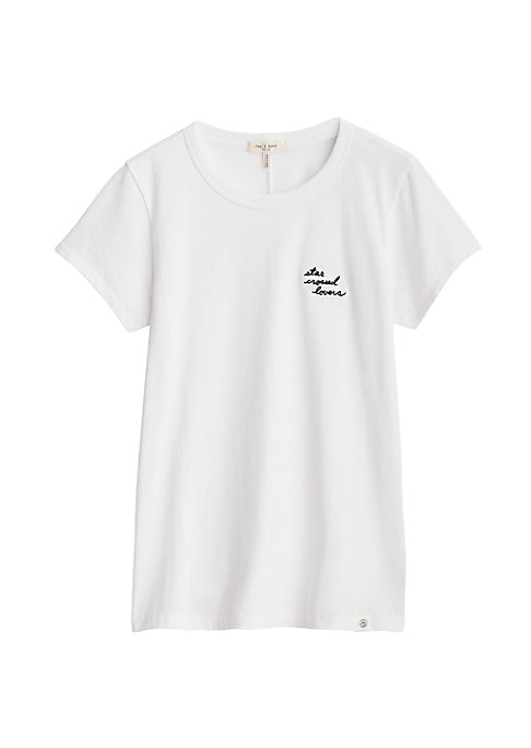 Embroidered Love Tee