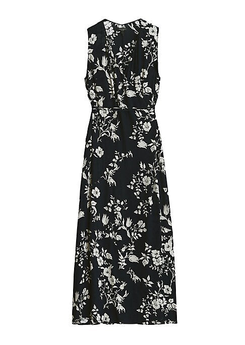Floral Wrap Maxi Dress