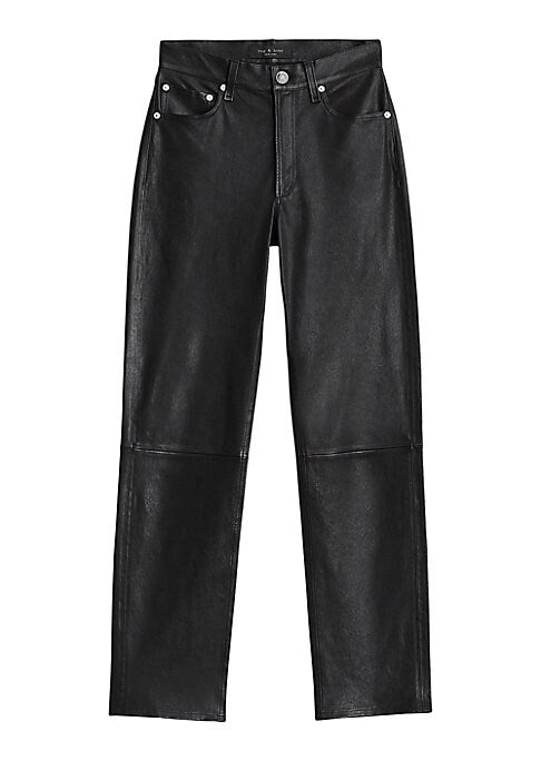 Leather Luxe Straight Pants