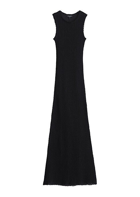 Frayed Edge Knit Dress