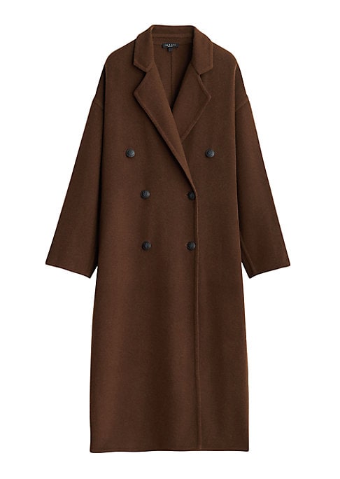 Dagger Button Wool Coat