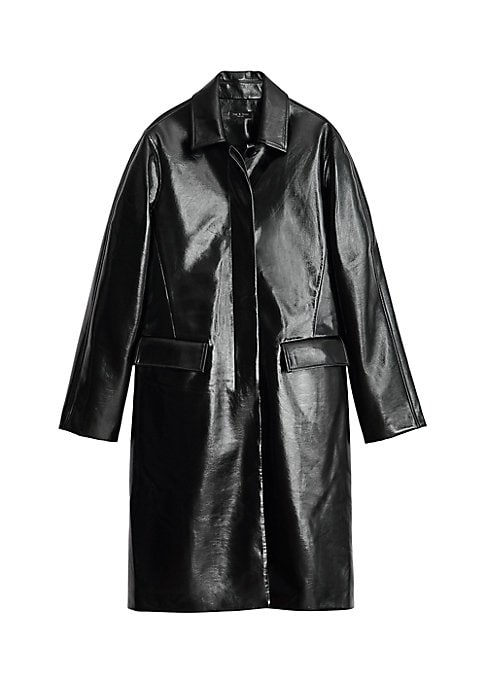 Chic Faux Leather Jacket