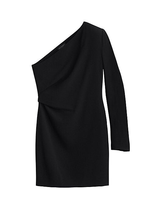 Sleek Asymmetric Minidress