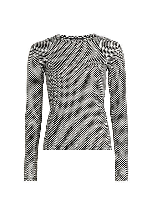 Houndstooth Luxe Tee