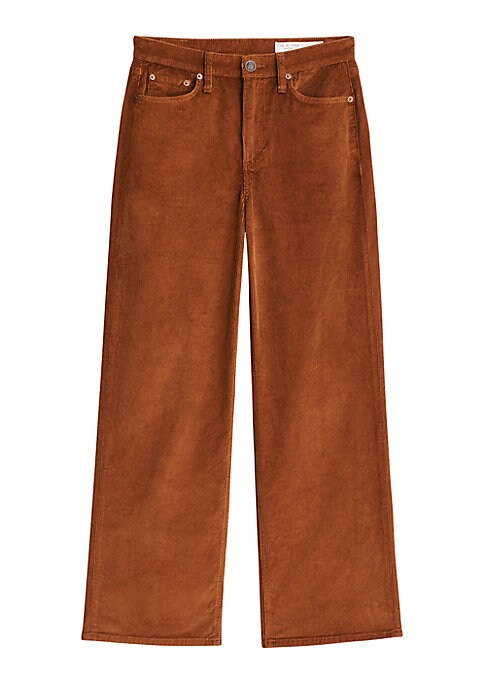 Chic Corduroy Wide Pants