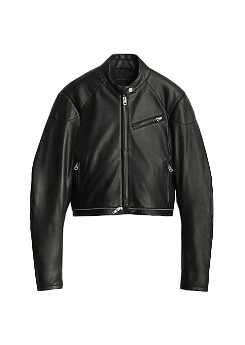 Chic Leather Biker Jacket