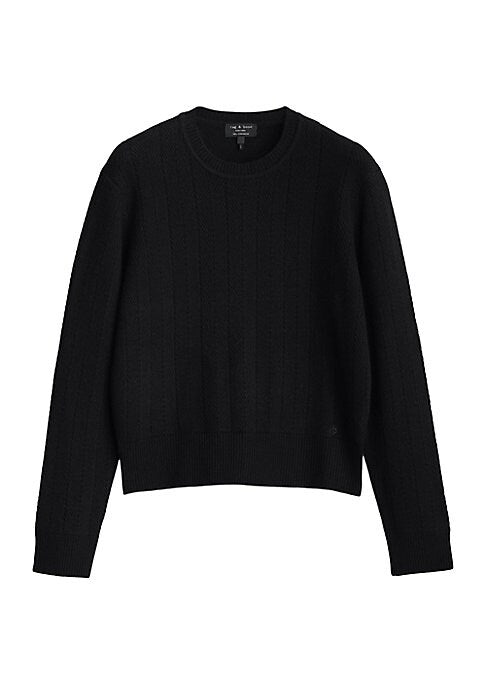 Herringbone Cashmere Knit