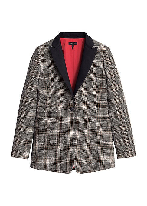 Plaid Chic Cotton Jacket