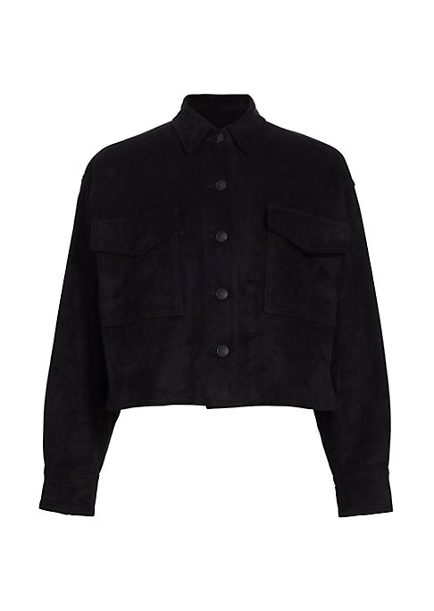 Chic Faux Suede Shacket