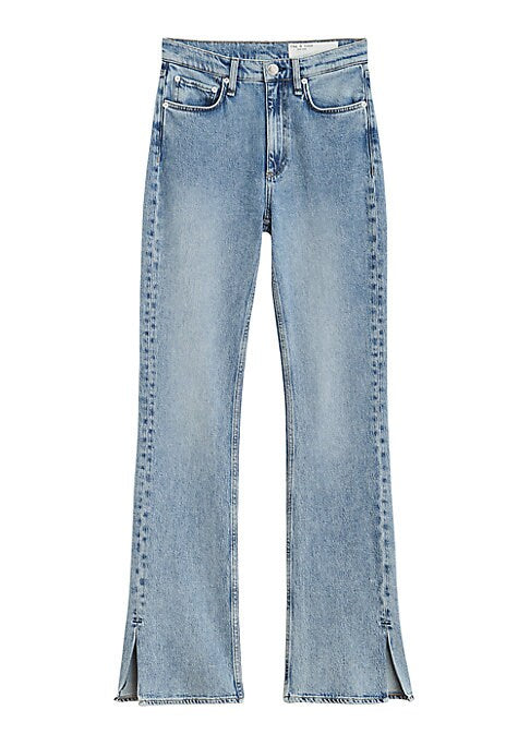 Stretchy Split Ankle Jeans