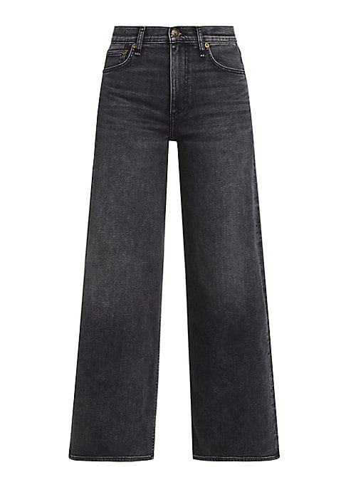 Chic Cropped Denim Trousers