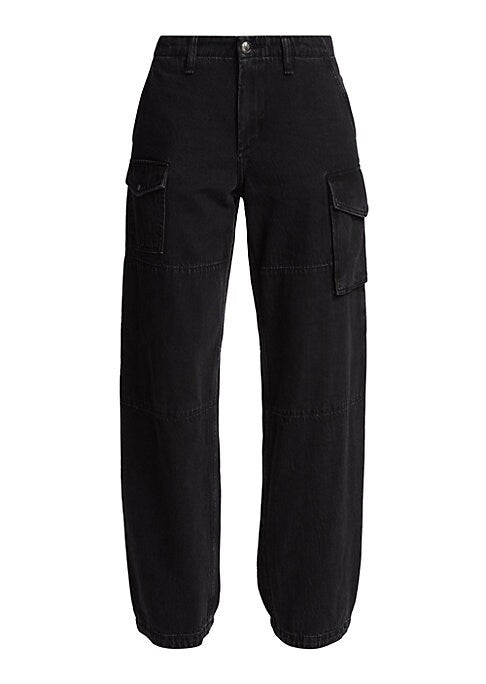 Lightweight Cargo Denim Pants