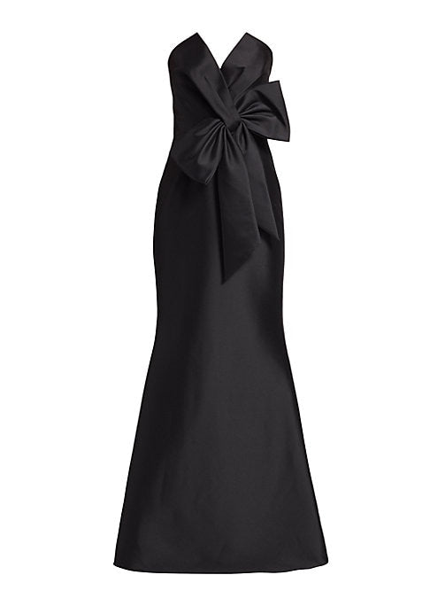 Dramatic Bow Evening Dress