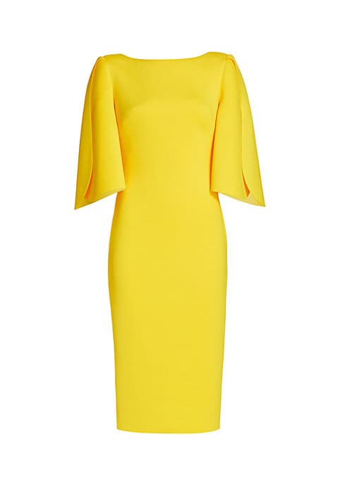 Petal Sleeve Elegance Dress
