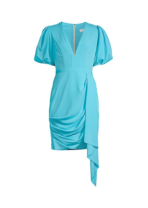 Vibrant Drape Dress