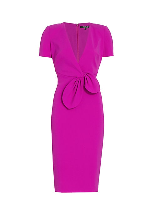 Chic V-Neck Cocktail Dress