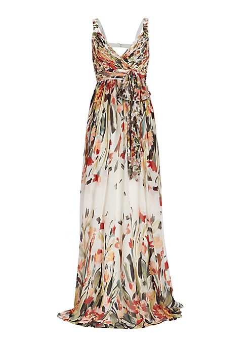 Floral Elegance Gown