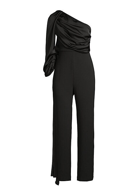 Elegant One-Sleeve Jumpsuit