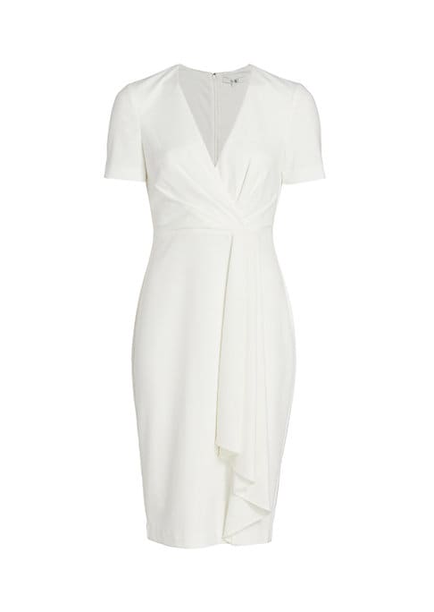 Elegant Draped Evening Dress