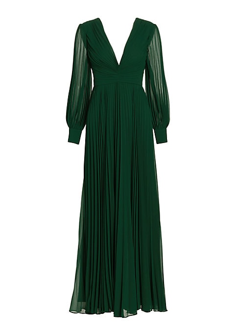 Vibrant Pleat Dress