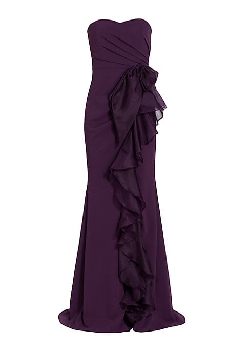 Ruffle Mermaid Gown
