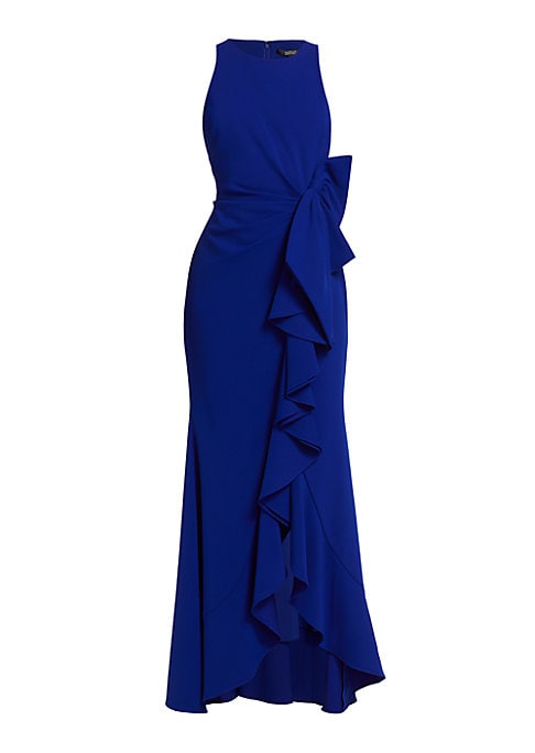 Ruffled Elegance Gown