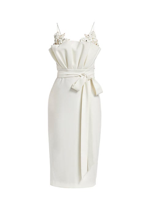 Elegant Fitted Midi Dress