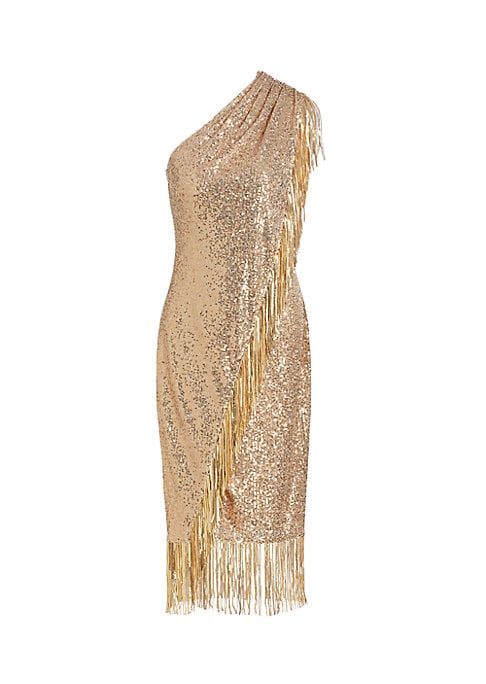 Fringe Glamour Cocktail Dress
