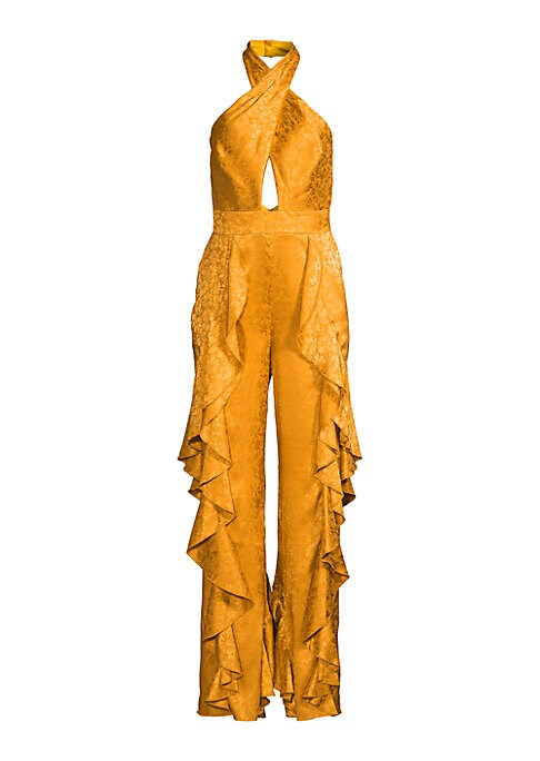 Floral Ruffle Jumpsuit