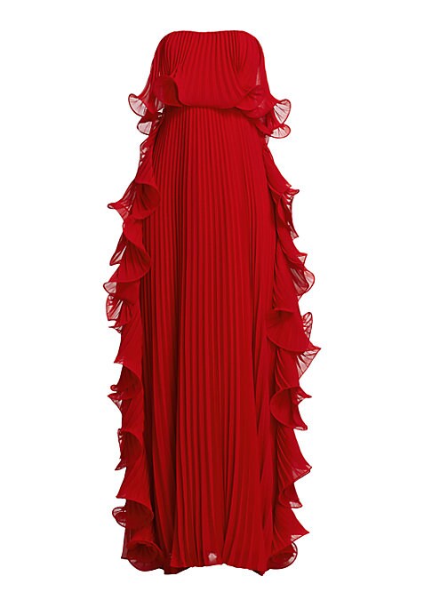 Ruffled Elegance Gown