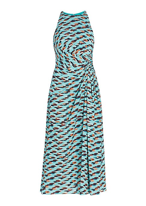 Graphic Knot Midi Dress