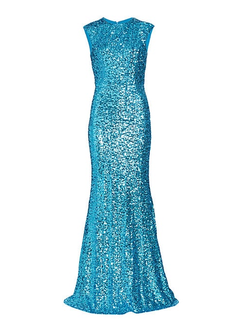 Glistening Pleat Dress