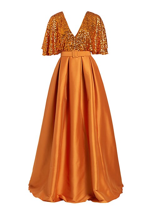 Sequined Elegance Gown