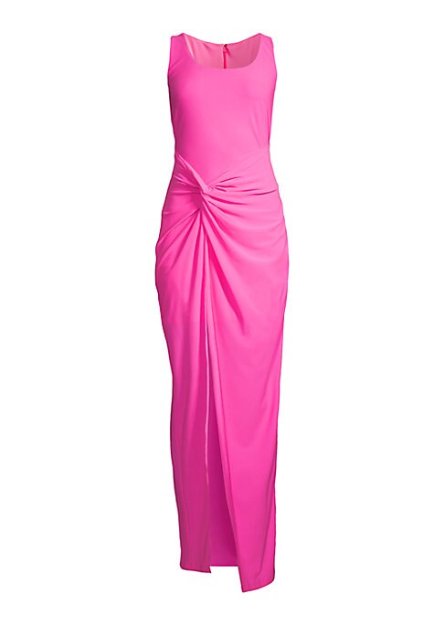 Twist-Waist Jersey Dress