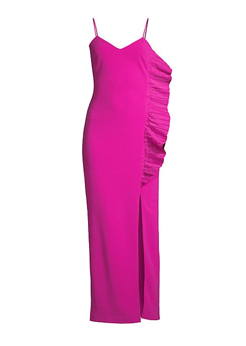Elegant Ruffle Maxi Dress
