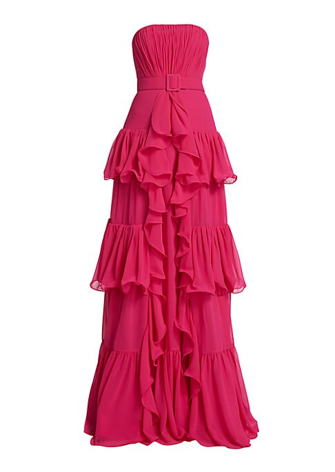 Ruffled Elegance Gown